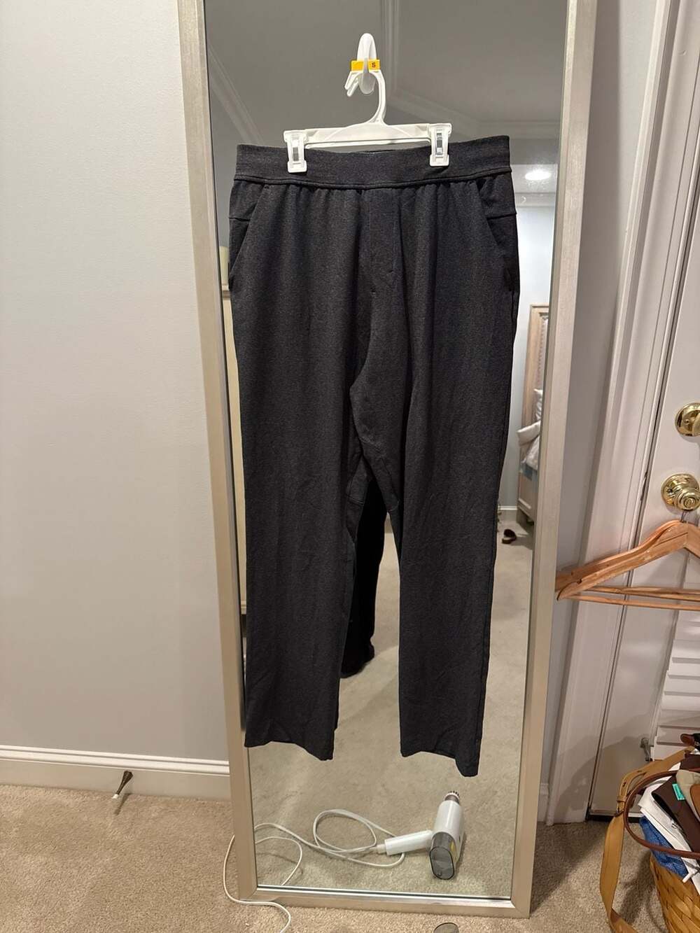 Lululemon ABC Pant Classic Fit Heathered Charcoal Grey Size L